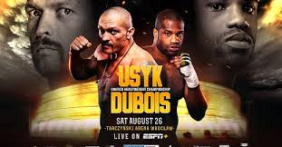 The updated daily fight schedule