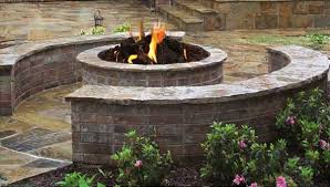 Outdoor stone fire pit kits. Stone Age Manufacturing 42 Inch Short Round Outdoor Fire Pit Kit