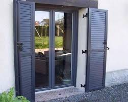 Les Volets Entreprise Grau Alu Services Porte Vitree Exterieure Volet Persienne Volet Exterieur