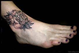 Pin On A Rose Tattoo Designs On Ankle Bone