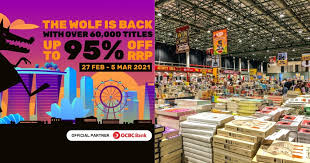 The fair will offer a total of 20 million english language books and 40,000 titles. Massive Online Book Sale In S Pore Sees Up To 95 Off Over 60 000 Titles From Feb 27 To Mar 5 Mothership Sg News From Singapore Asia And Around The World