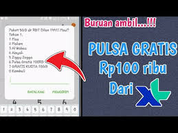 Kode rahasia untuk pulsa internet 500 mb hadiah pulsa internet di aplikasi axisnet tahukah kalian berapa kode rahasia axis untuk pulsa gratis dan internet gratis. Trik Isi Pulsa Gratis Xl