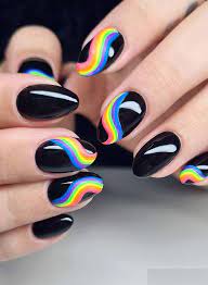 We did not find results for: Fresh Rainbow On Black Nail Arts And Images In 2021 Stylezco