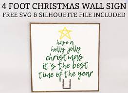 Download Free Christmas Svg Large Diy Wooden Christmas Sign