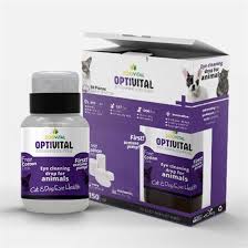 Zoovital Optivital Kedi Kopek Goz Temizleme Losyonu 150 Ml Pamuk Disk