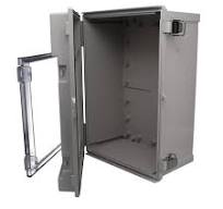 IP66 All-in-One Plastic Enclosure with Clear Hinged Window ...