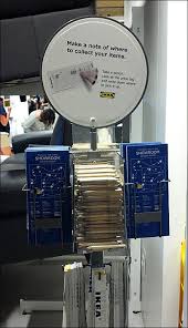 Ikea Do It Yourself Pick Card Fixtures Close Up