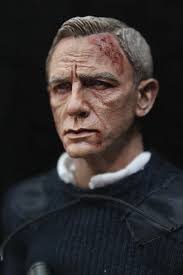 JAMES BOND, DANIEL Craig Custom Painted Head 16 Scale £83.88