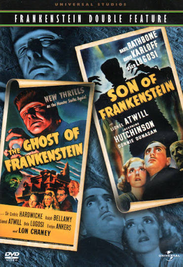 SON OF FRANKENSTEIN (1939)/GHOST OF FRANKENSTEIN (1942) - DVD