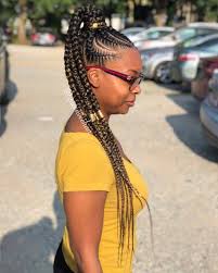 Braided hair styles which are loose and don't apply any direct pressure to the hairline, scalp, top of the head or the edges would be a much safer alternative. 17 Hottest Braided Ponytail Hairstyles For Black Women