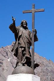 Christ The Redeemer Of The Andes 1904 Border Between Argentina Chile Christ The Redeemer Jesus Statue Statue