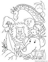 Where can i get printable animal coloring pages? Fresh Coloring Pages Jungle Animals For You Coloring Pages For Free Jungle Coloring Pages Animal Coloring Pages Zoo Animal Coloring Pages