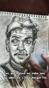 Dibujo de Cantinflas en Carboncillo: Proceso Artístico
