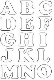 See more of moldes de letras, flores e etc. Moldes De Letras Del Alfabeto Para Imprimir Imagui Alphabet Stencils Alphabet Templates Letter Stencils