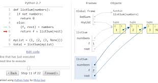 The Website Come With This Intro About This Web Tool Python Tutor Created By Philip Guo Helps People Overcome A Fundame Web Tools Tutor Python Programming