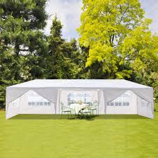 Equipped with 1.5 inch powder coated steel which resists chipping, peeling and rust. Ktaxon 8 Sides 10 X 30 Party Wedding Canopy Tent Gazebo Pavilion W 2 Doors Walmart Com Walmart Com