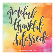 How do i create a yearly calendar? 2021 Grateful Thankful Blessed Wall Calendar Bed Bath Beyond