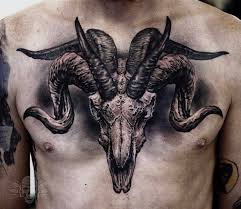 Javi Tattooedtheory Evil Tattoos Evil Skull Tattoo Satanic Tattoos