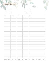 Also, as we enter 2021, it's a good time to think more about your weight loss goals and how to maintain any new. Weight Loss Tracker Template Free Printable World Of Printables