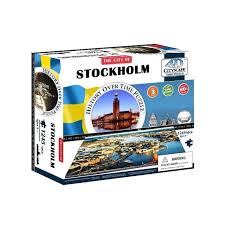 Game of thrones kings landing model kit sold out. 4d Cityscape Puzzle Stockholm 3d Architectural Jigsaw Puzzle With Time Layer