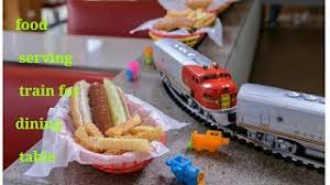 Dining table train set price in india. Food Serving Train For Dining Table In India Youtube