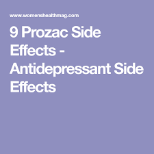 The Most Common Side Effects Of Prozac Are Nausea And Diarrhea Prozac Side Effects Side Effects Antidepressants