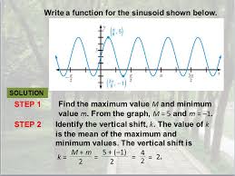 Find the minimum value of 4 cos 2 ɸ + 9 sec 2 ɸ observe the case, so minimum value = 2√(4*9) = 12 *note: 10 5 Write Trigonometric Functions And Models What Is A Sinusoid How Do You Write A Function For A Sinusoid How Do You Model A Situation With A Circular Ppt Download