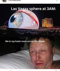 Yes this happened at the sphere lol 😆 : rvegas