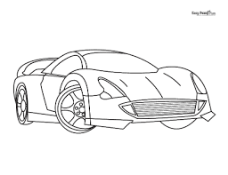 Whether you're buying a new car or repainting an older vehicle, you may be stumped on the right color paint to order or select. Car Coloring Pages 30 Printable Sheets Easy Peasy And Fun