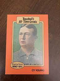 Cy young was featured in the t206 collection at the end of his illustrious career. Cy Young Baseball Card Sidelineswap