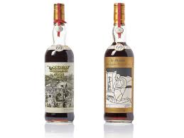 Rare 573 000 Whisky Up For Sale In Hong Kong Whisky Macallan Whisky Champagne Bottle
