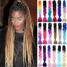 Tight extension braids can cause traction alopecia. Premium Xpression Ultra Hair For Braiding Extensions 5 Packs Full Head Long 24 Ebay