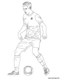 Voir plus d'idées sur le joueur de foot france équipe de foot joueurs de foot maillot equipe de france dessin foot mon illustration de l'attaquant français antoine griezmann. Coloriage Robin Van Persie Foot Dessin Foot A Imprimer
