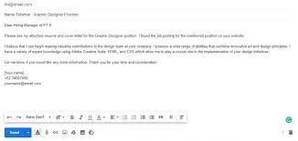 Pasted into the body of an email and ; Bagaimana Etika Mengirim Email Lamaran Kerja