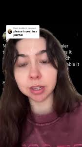 Replying to @abby funny enough, journaling helped release me from the ...