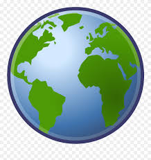 Sun & spinning globe at outer space. Earth Png Background Clipart Transparent Background Globe Icon 5498686 Pinclipart