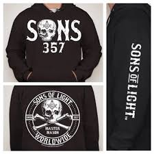 New Hoodie Sons Of Light Tm Sons 357 Black Long Sleeve Tshirt Men Hoodies Sons
