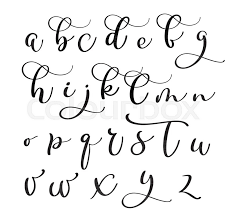 The pentel fude touch brush pen is a popular choice in the calligraphy community. Brush Pen Alphabet Www Macj Com Br