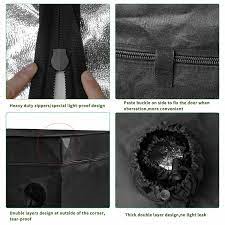 They can also be a sign that more than just light is getting in if light leaks can penetrate the confines of a sealed garden, so can airborne pathogens. 48 X48 X80 Horticulture Mylar Reflective Grow Tent Hydroponic Growing Box Black Walmart Com Walmart Com