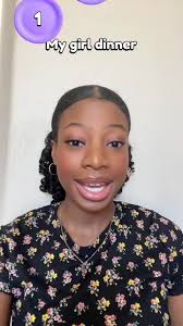 Girl Talking about What She Is Earing for Dinner