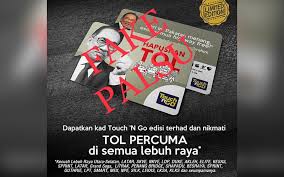 Here's how to renew it. It S Fake Says Touch N Go Of Special Anwar Ibrahim Edition Cards Free Malaysia Today Fmt