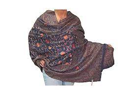 Authentic Pashmina Afghan Garments For Adorable Styles Pashmina Style Evening Wear