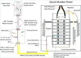There are three wires entering the main panel from the energy meter viz: Wiring Diagram For Breaker Box