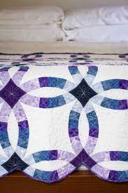 Pin By Cindy Campbell On Things That Remind Me Of My Mother Double Wedding Ring Quilt Wedding Ring Quilt Quilts