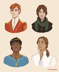 A Darker Shade Of Magic A Gathering Of Shadows Kell Lila Rhy And Alucard These Drawi A Darker Shade Of Magic A Gathering Of Shadows Character Design