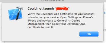 Tap on the developer name that's listed here to proceed further. Untrusted App Developer Message When Installing Enterprise Ios Application Stack Overflow