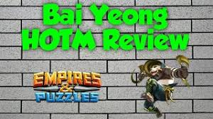 Starting in june of 2017, empires & puzzles began to offer a special hero of the month (hotm). Bai Yeong Raids And Hero Evaluation Empires And Puzzles Youtube