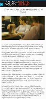 AD EMMA WATSON CAUGHT MASTURBATING IN CLASS aw As you can clearly see from  this candid photo, Emma Watson can not control her primal base urges as she  pleasures herself during her 