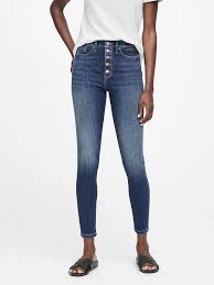 High Rise Skinny Button Fly Jean Banana Republic Button Fly Jeans Women Clothes Sale Button Front Jeans