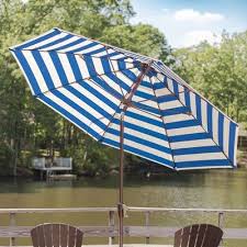 Black And White Striped Cantilever Umbrella Frankford Umbrellas 11 Market Umbrella Finish Silver Fabric Teal And White Stripe Acrylic Market Umbrella Umbrella Pool Umbrellas